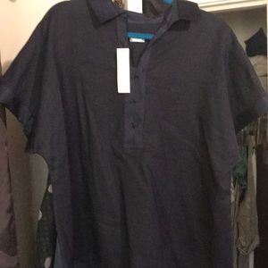 Linen popover top from Chicos